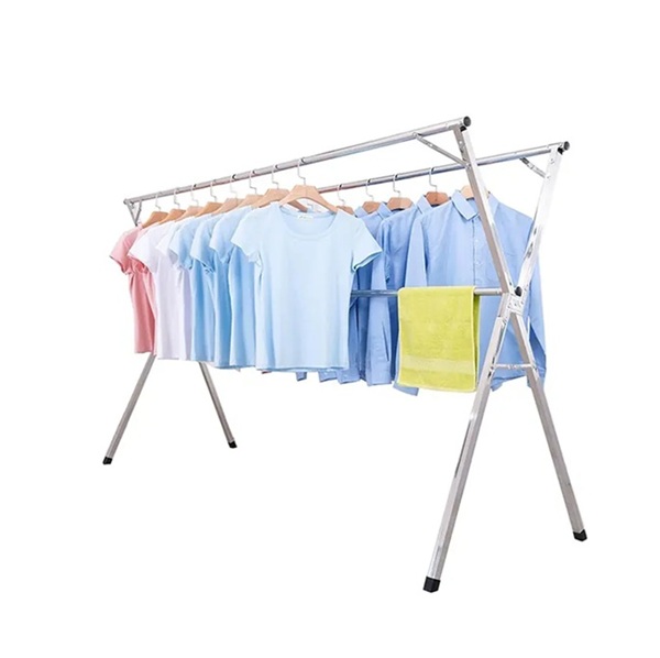 PREMIUM STAINLESS STEEL FOLDING CLOTHES DRYING RACK