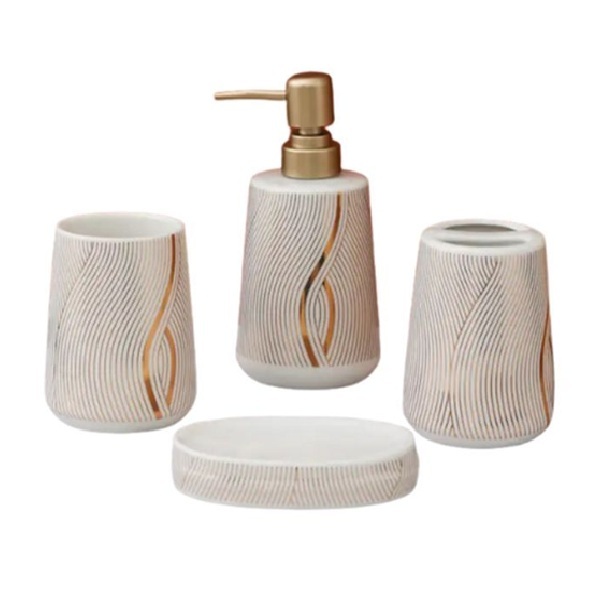CERAMIC BATHROOM SET