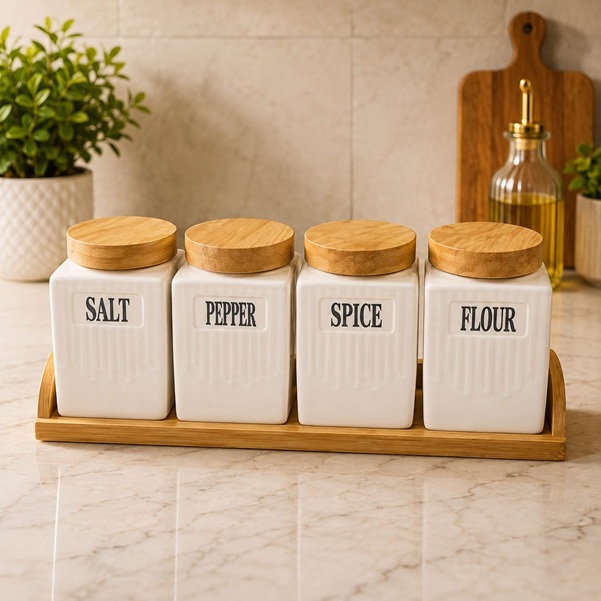 KITCHEN SPICE JAR